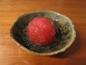 「亀蔵」 柚子トマト