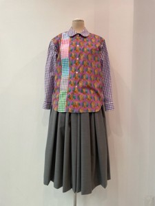 tao : ブラウス ￥68200 (パープル系)